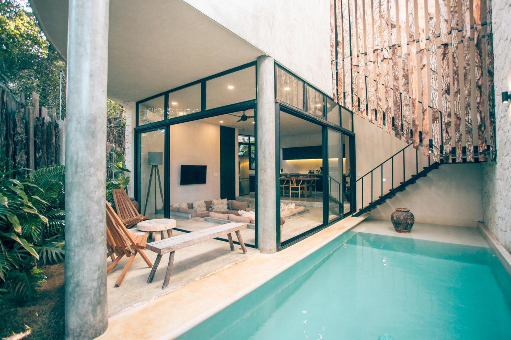 Round Luxury Jungle Villa Priv Pool-Concierge 4A Тулум Екстериор снимка
