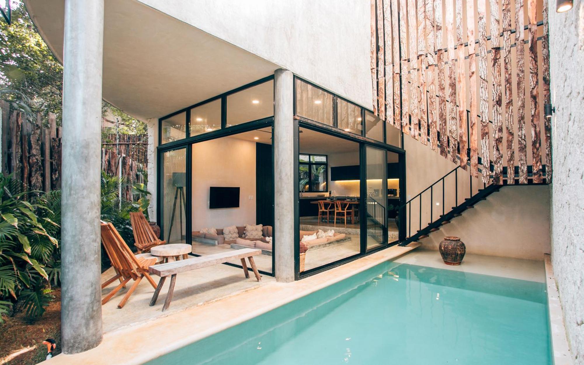 Round Luxury Jungle Villa Priv Pool-Concierge 4A Тулум Екстериор снимка