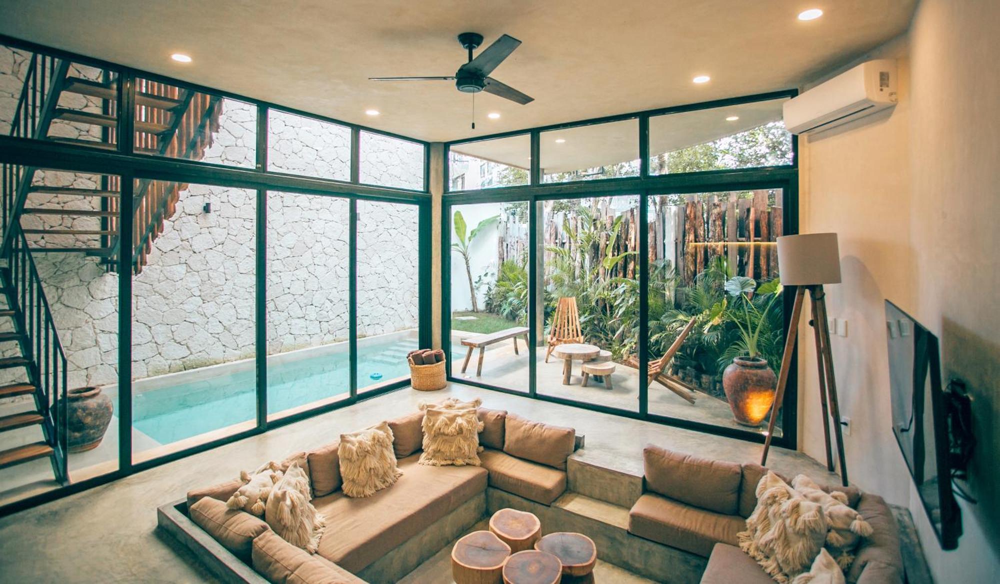 Round Luxury Jungle Villa Priv Pool-Concierge 4A Тулум Екстериор снимка