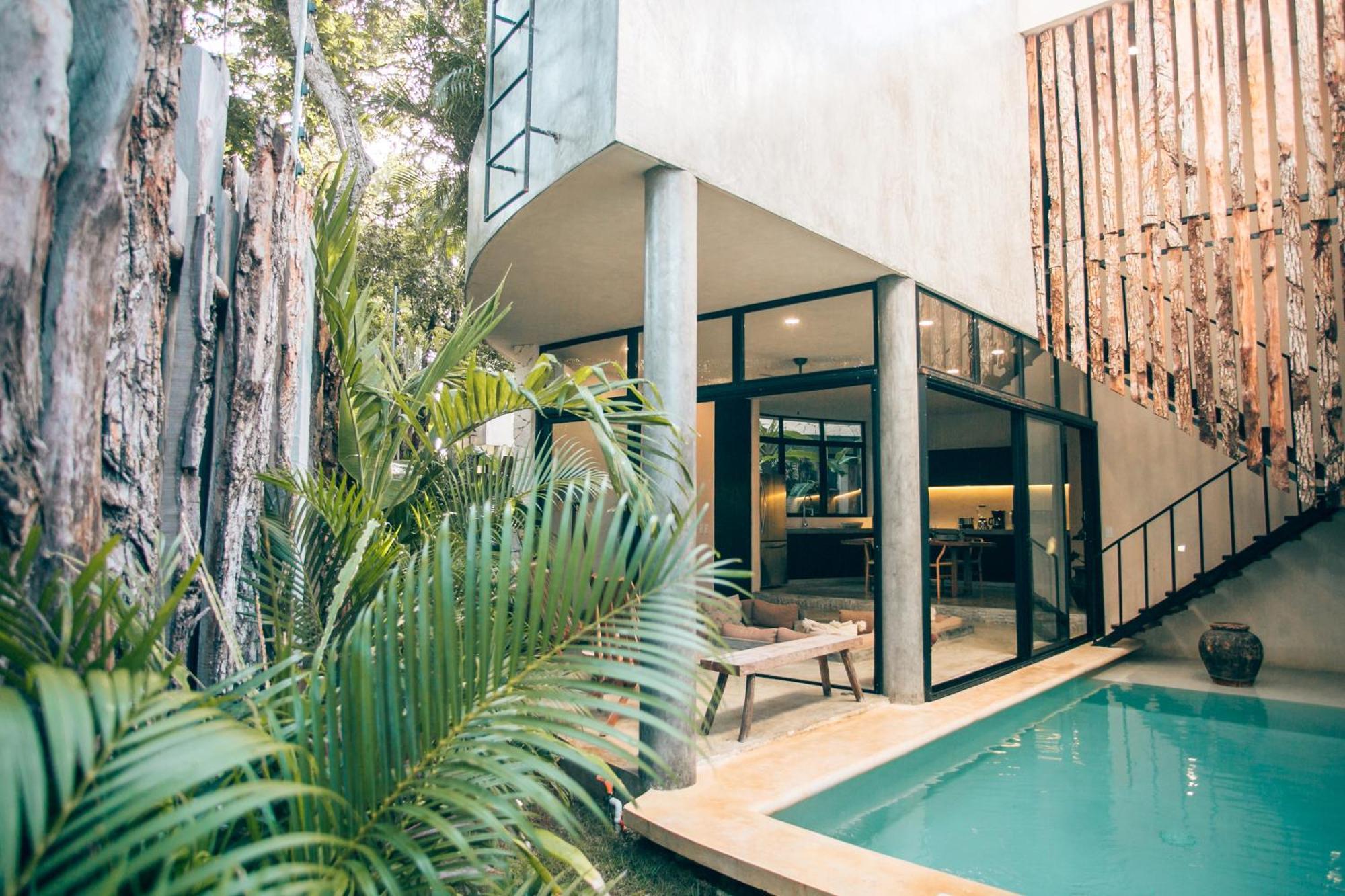 Round Luxury Jungle Villa Priv Pool-Concierge 4A Тулум Екстериор снимка