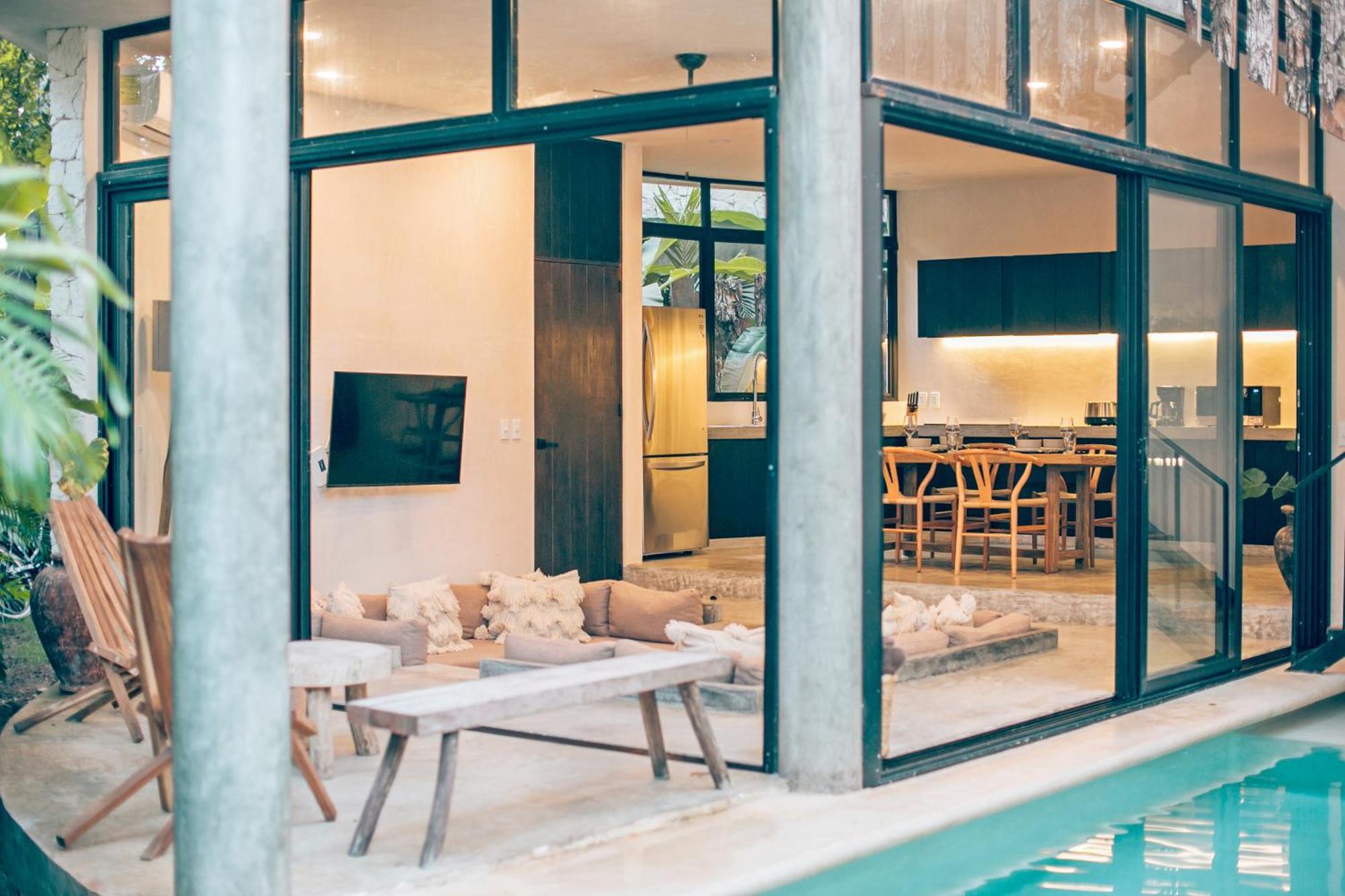 Round Luxury Jungle Villa Priv Pool-Concierge 4A Тулум Екстериор снимка