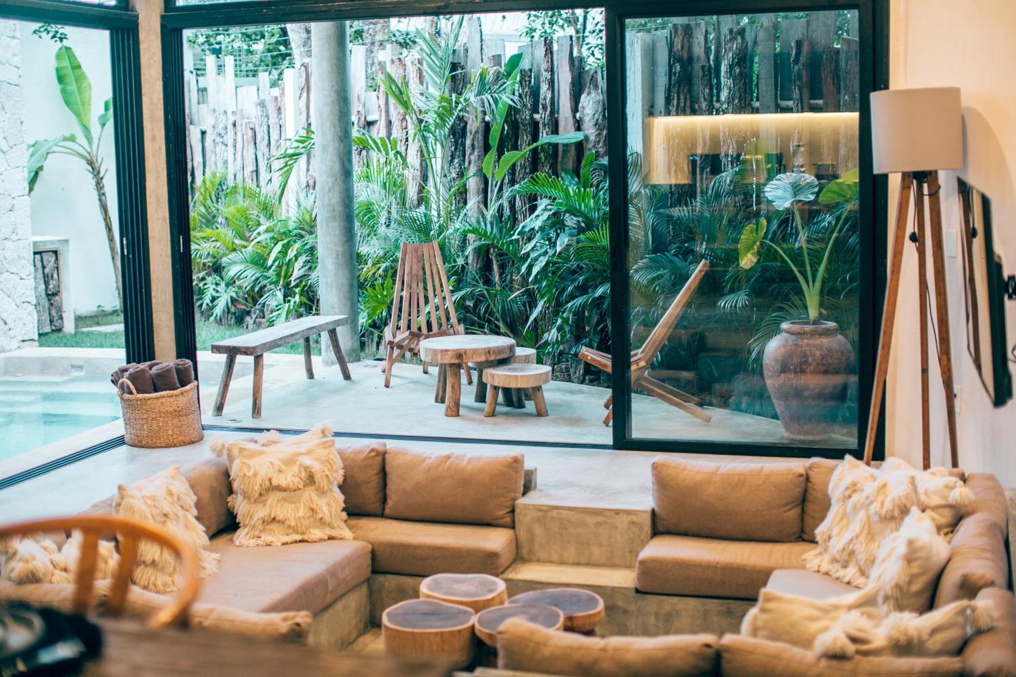 Round Luxury Jungle Villa Priv Pool-Concierge 4A Тулум Екстериор снимка